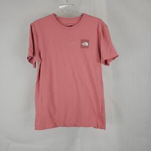 The North Face Never Stop Exploring Men's Size Small Pink Graphic T Shirt